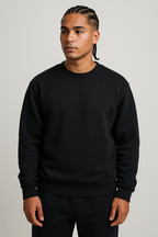 Moletom Careca Streetwear - Preto