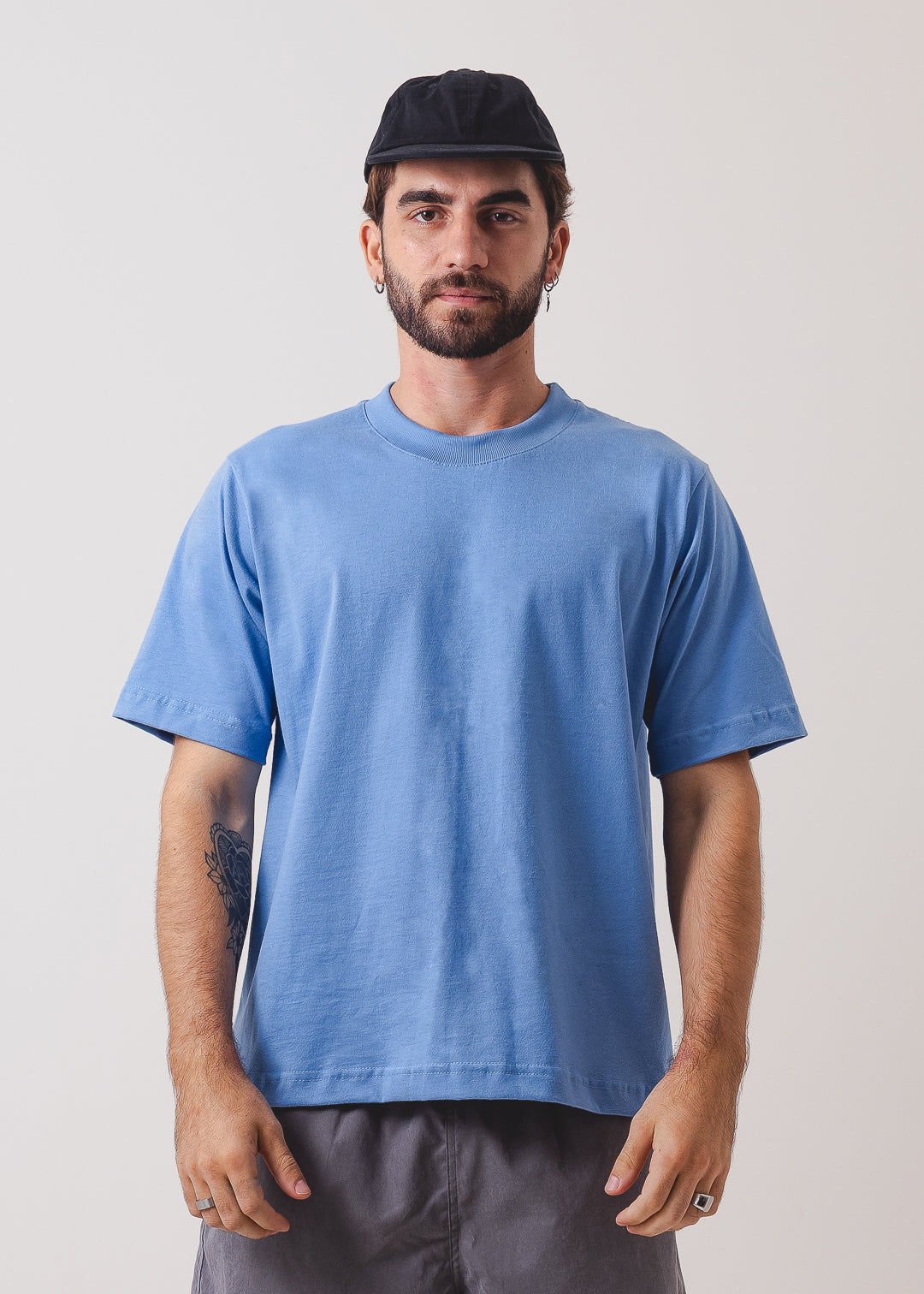 Tshirt Boxy - Azul