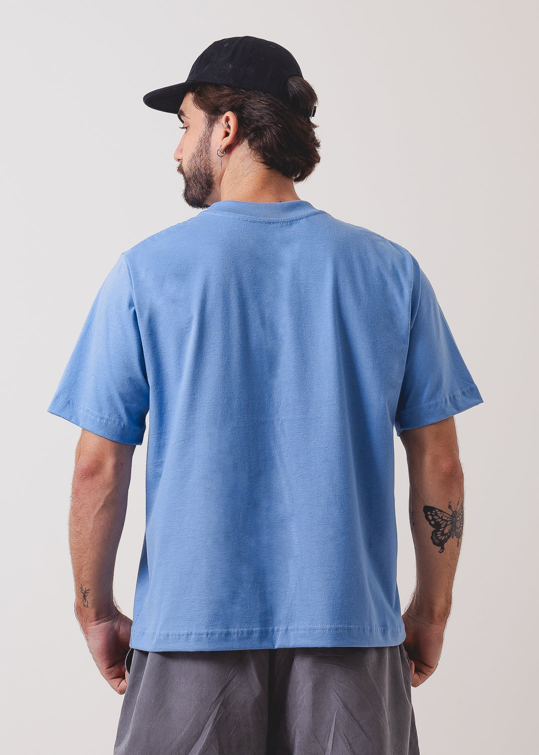 Tshirt Boxy - Azul