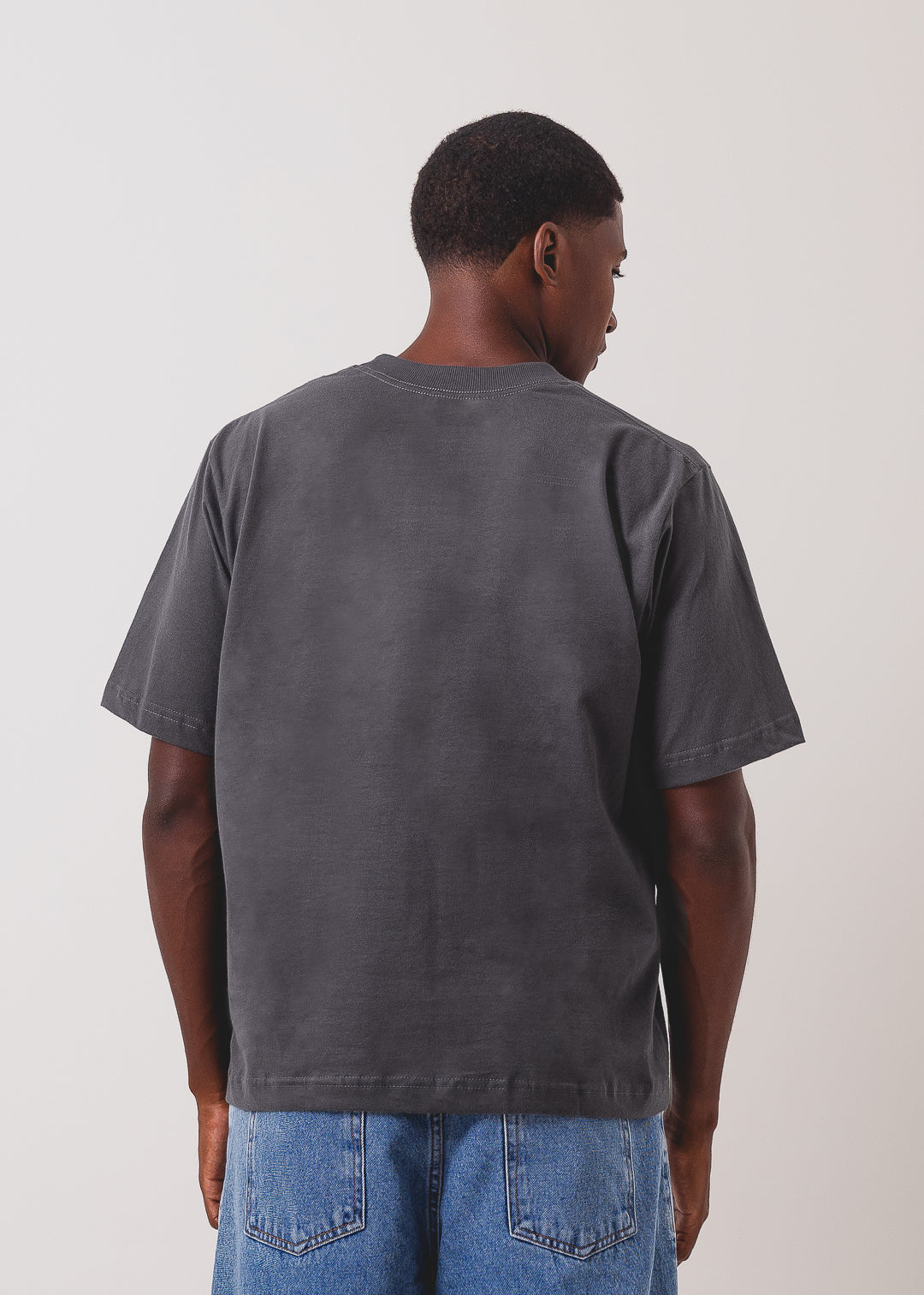 Tshirt Boxy - Chumbo