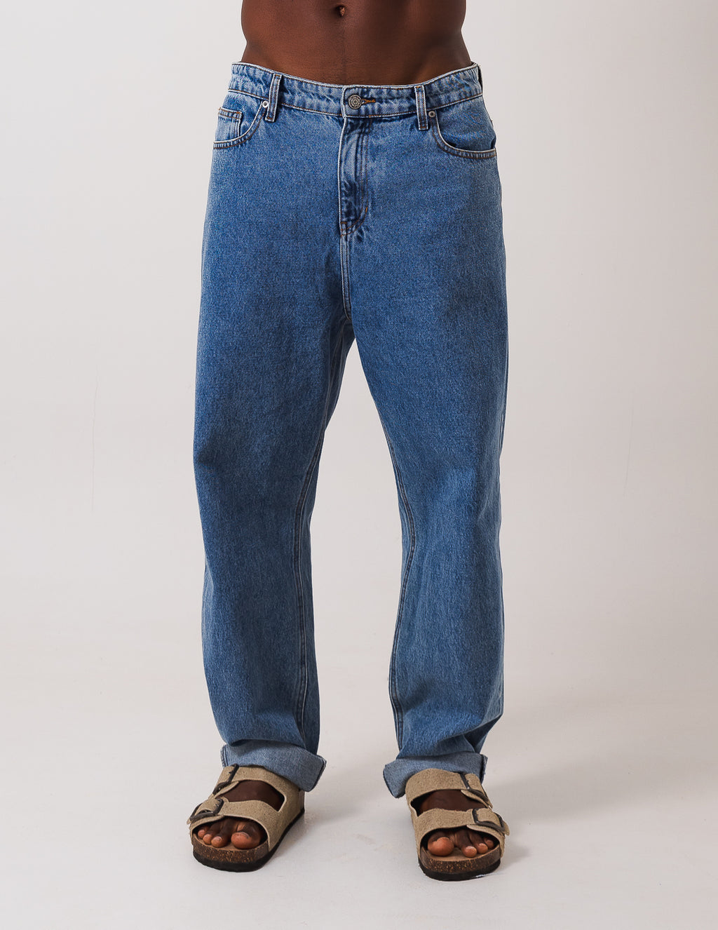 Calça Jeans Reta