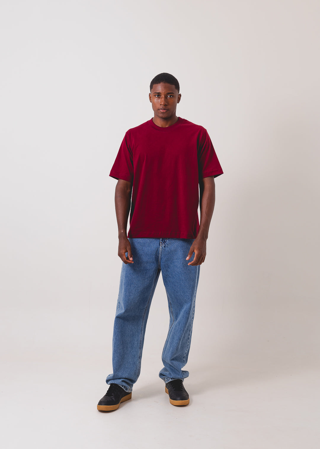 Tshirt Boxy - Vermelho