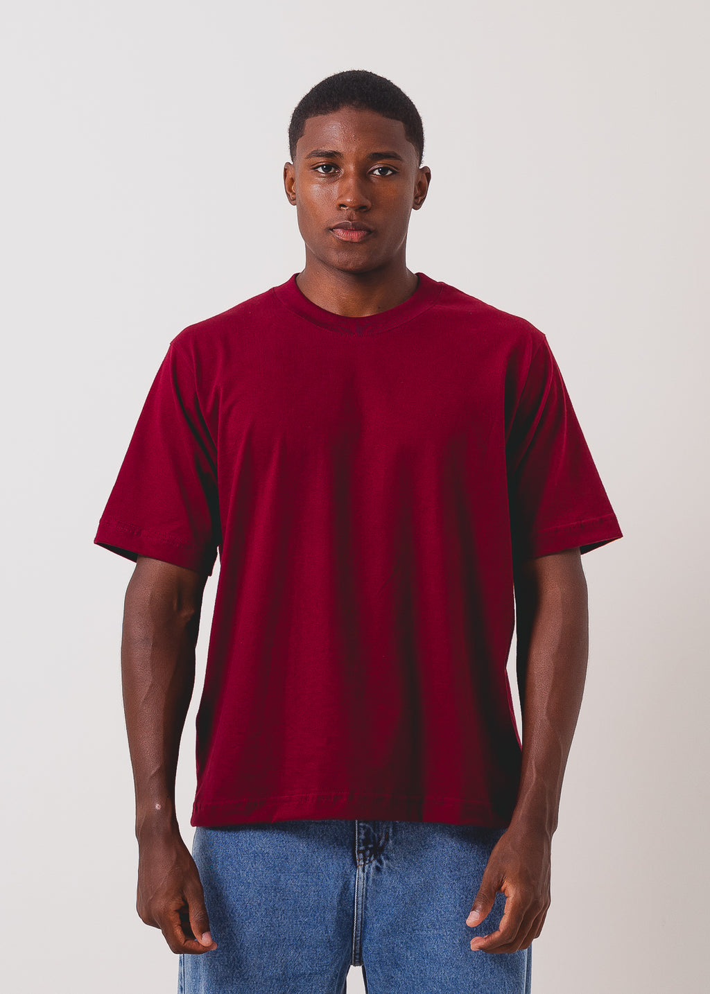 Tshirt Boxy - Vermelho