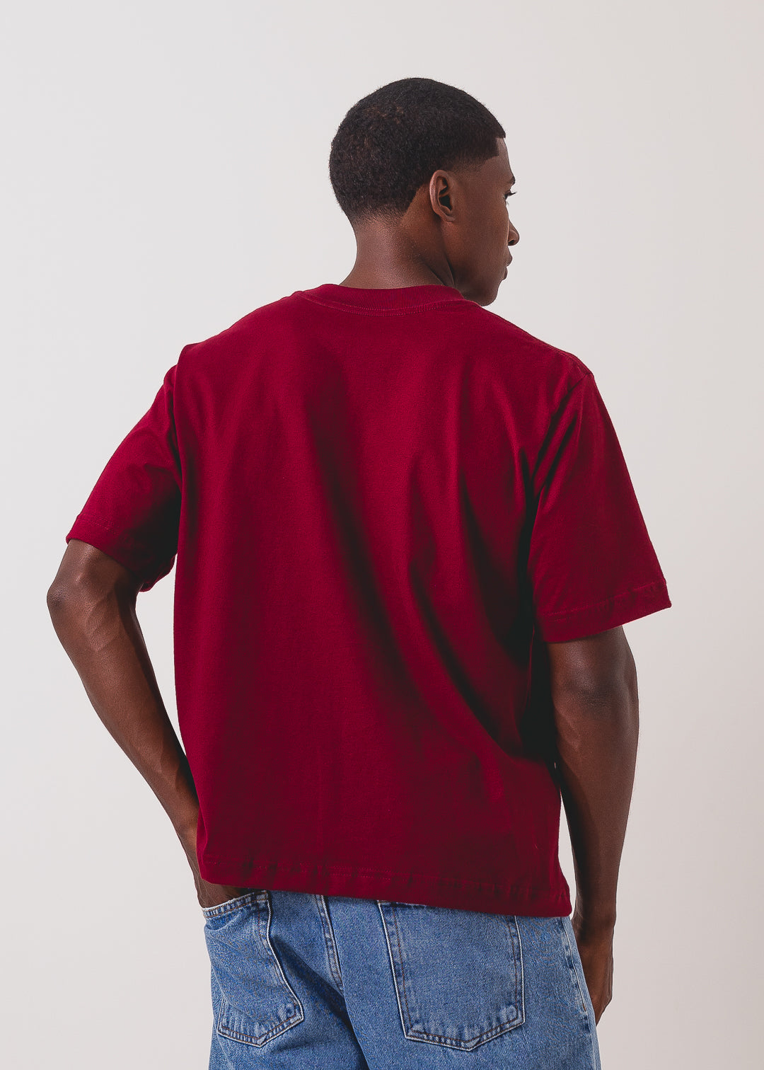 Tshirt Boxy - Vermelho