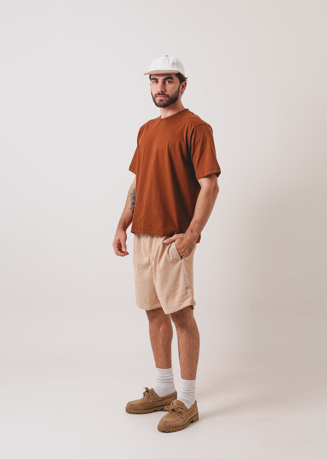 Short Peletizado - Bege