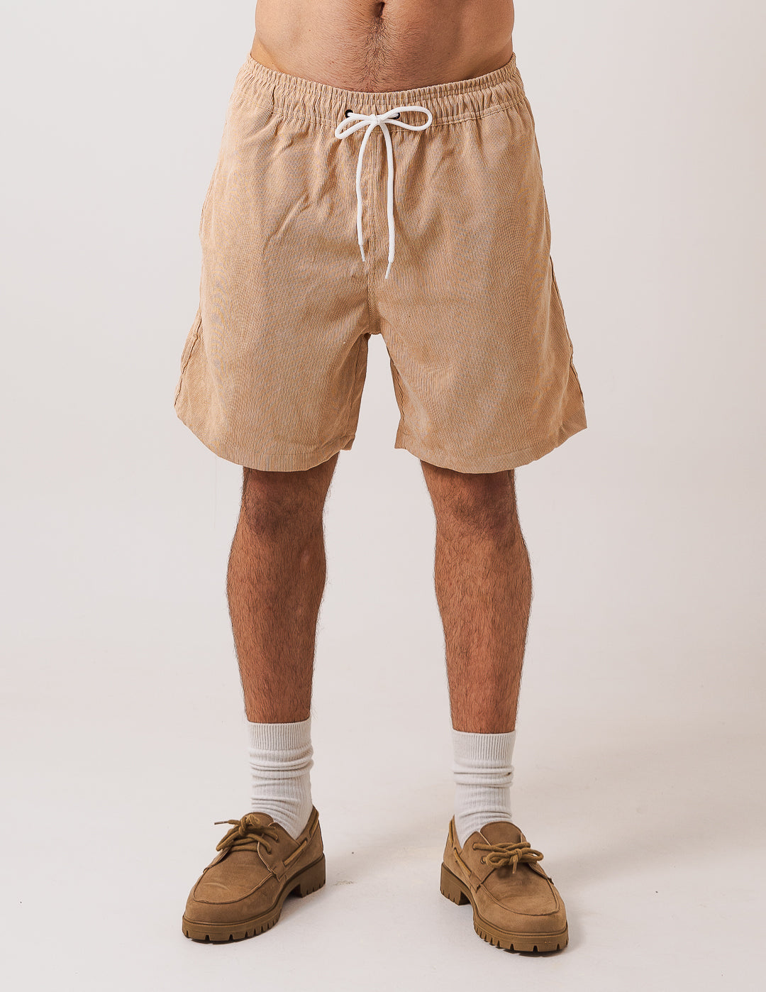 Short Cotelê - Bege