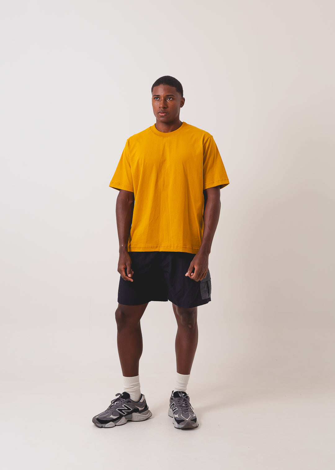 Tshirt Boxy - Amarelo