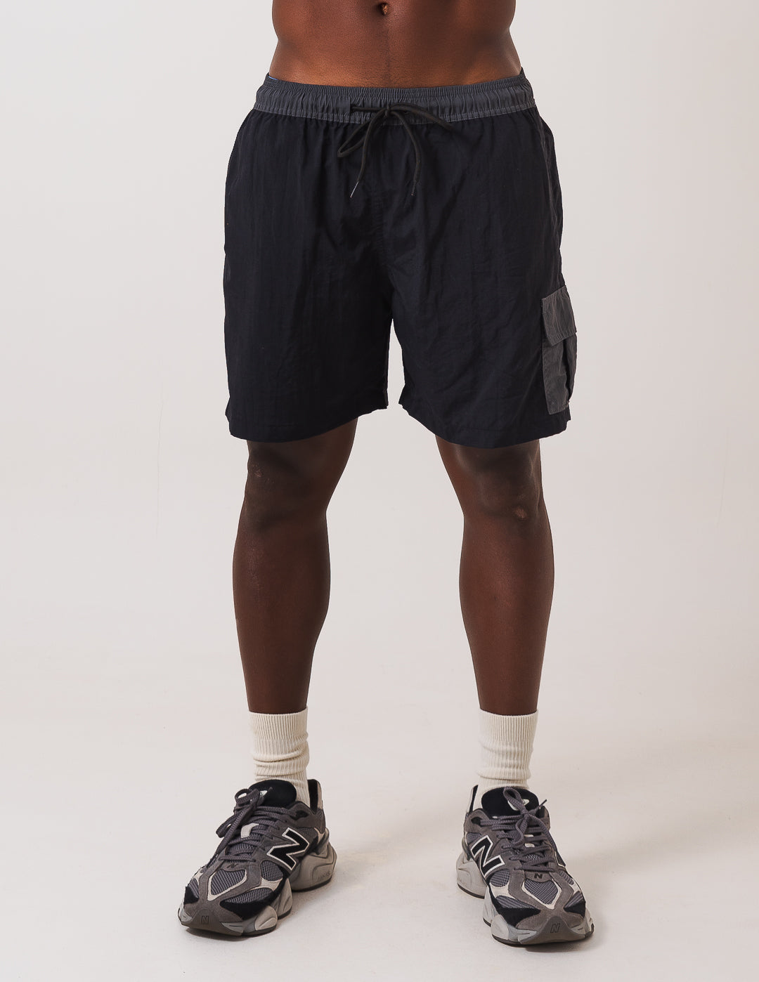 Short Cargo - Preto com Chumbo