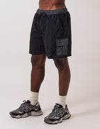 Short Cargo - Preto com Chumbo