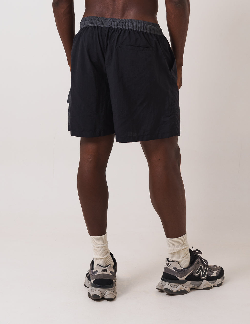 Short Cargo - Preto com Chumbo