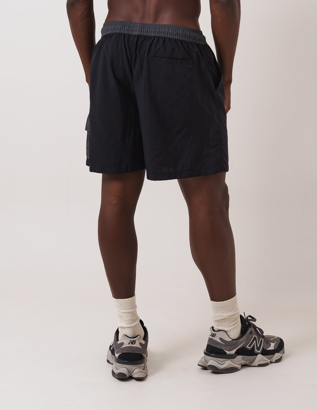 Short Cargo - Preto com Chumbo