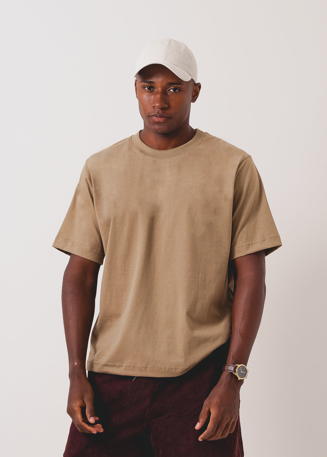 Tshirt Boxy - Bege 2132