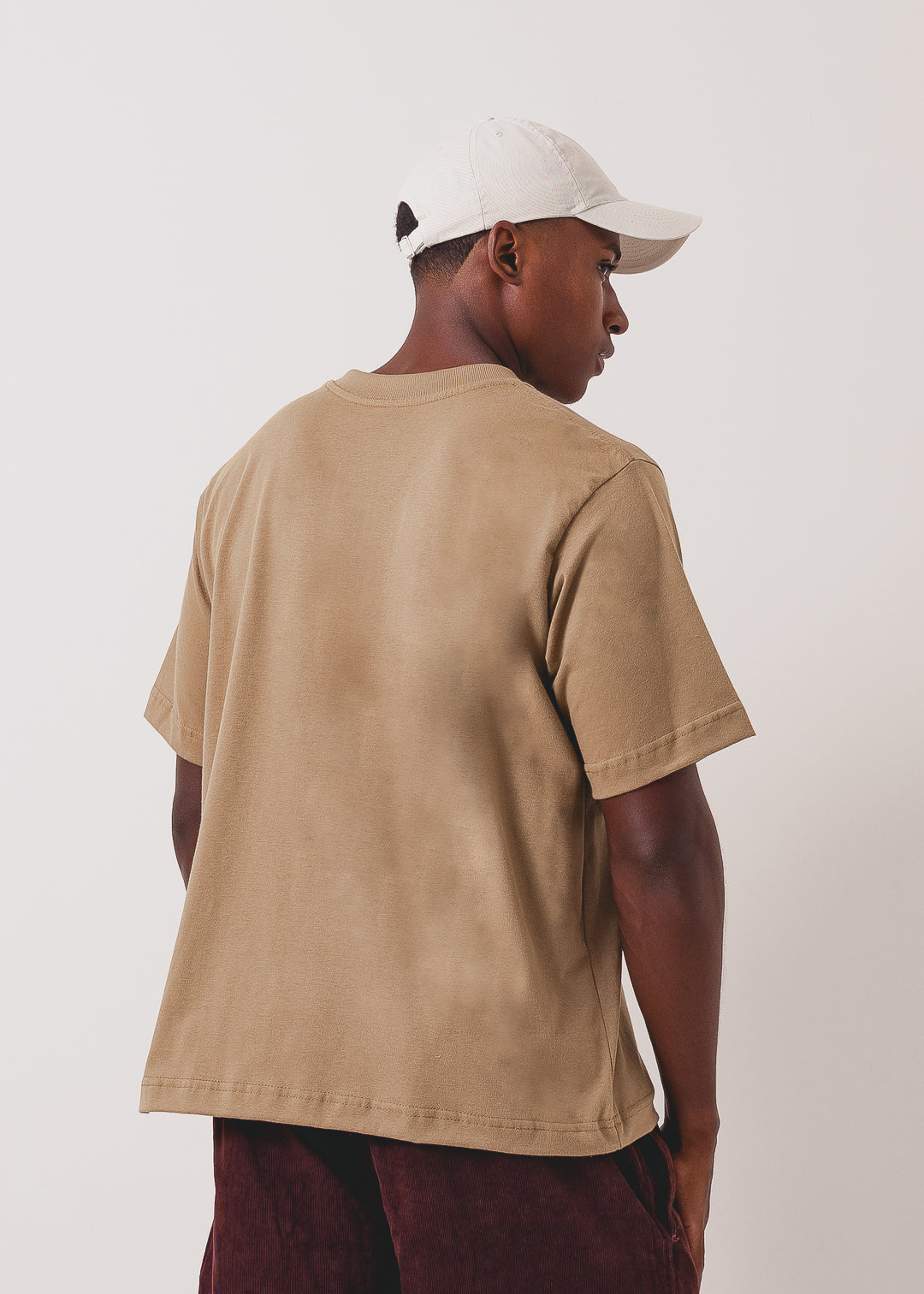 Tshirt Boxy - Bege 2132