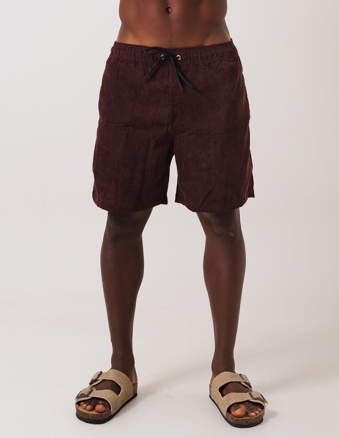 Short Cotelê - Bordô