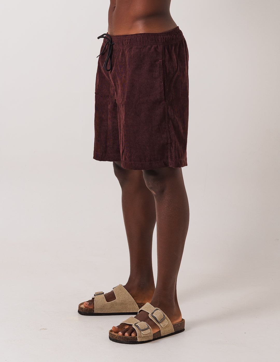 Short Cotelê - Bordô