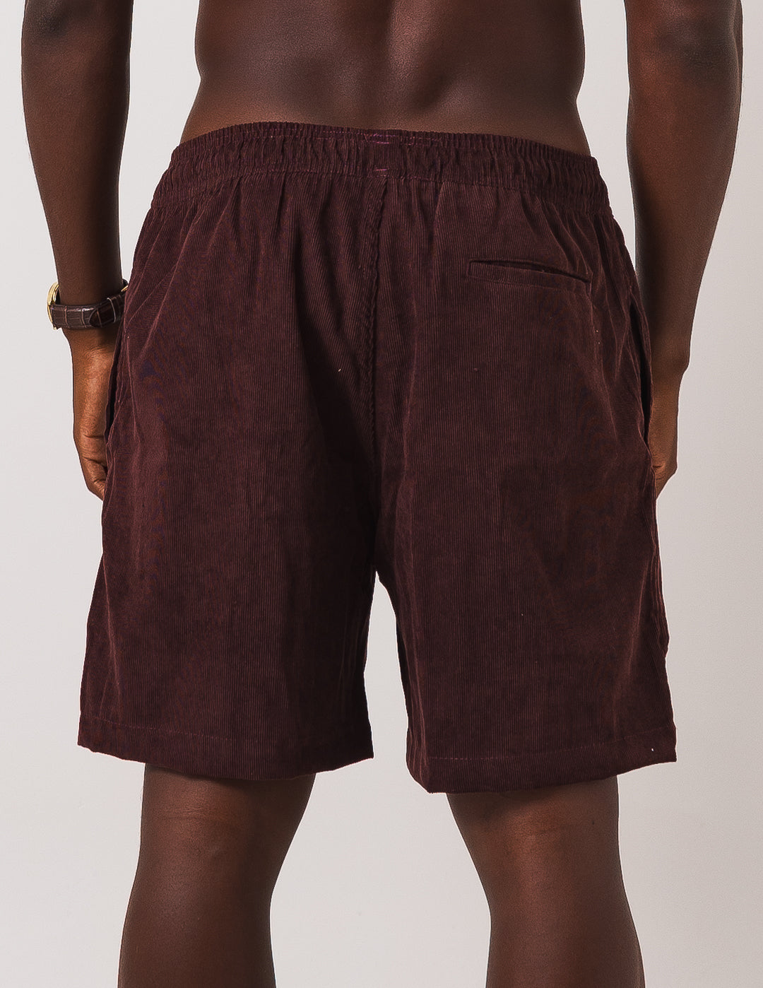 Short Cotelê - Bordô