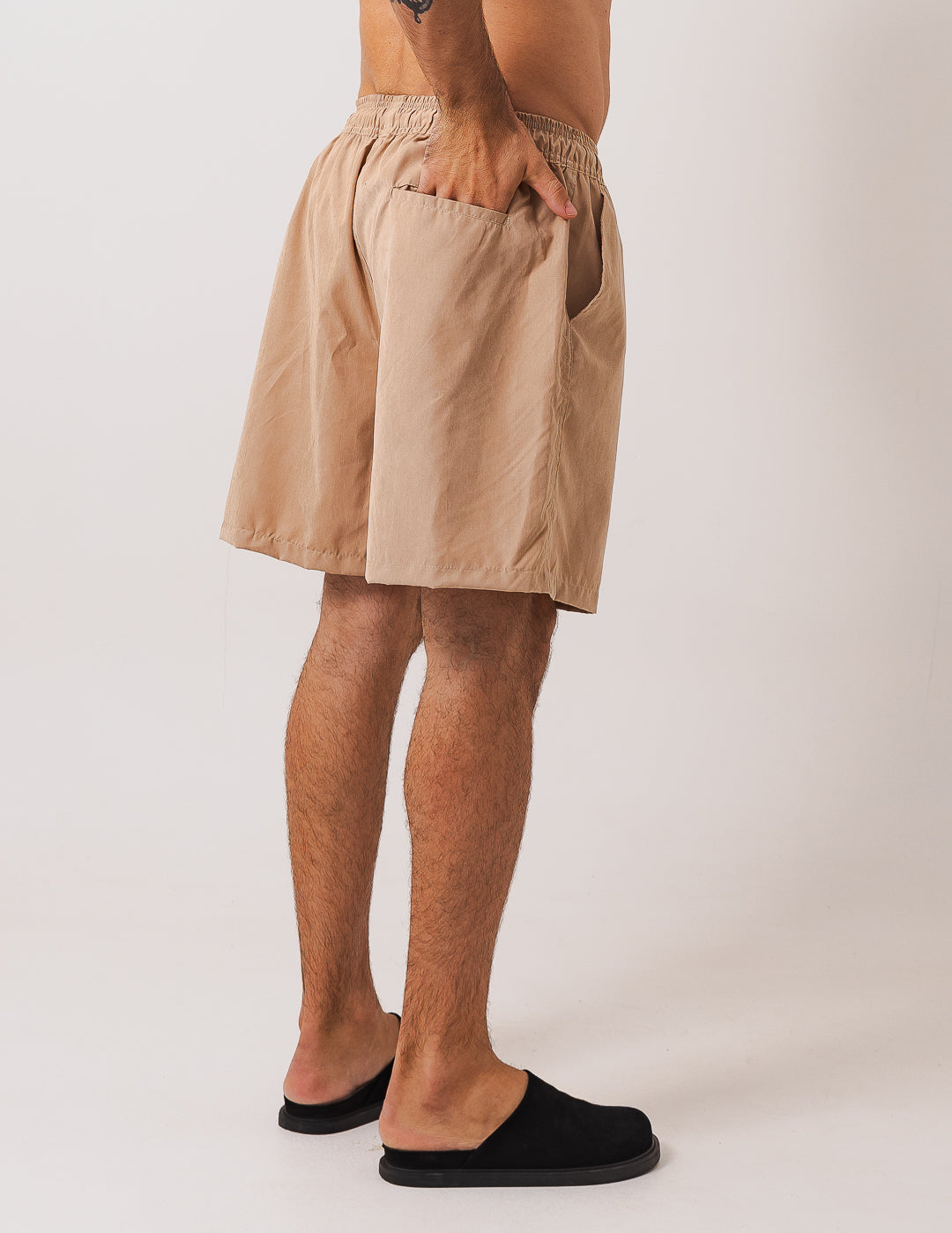 Short Peletizado - Bege
