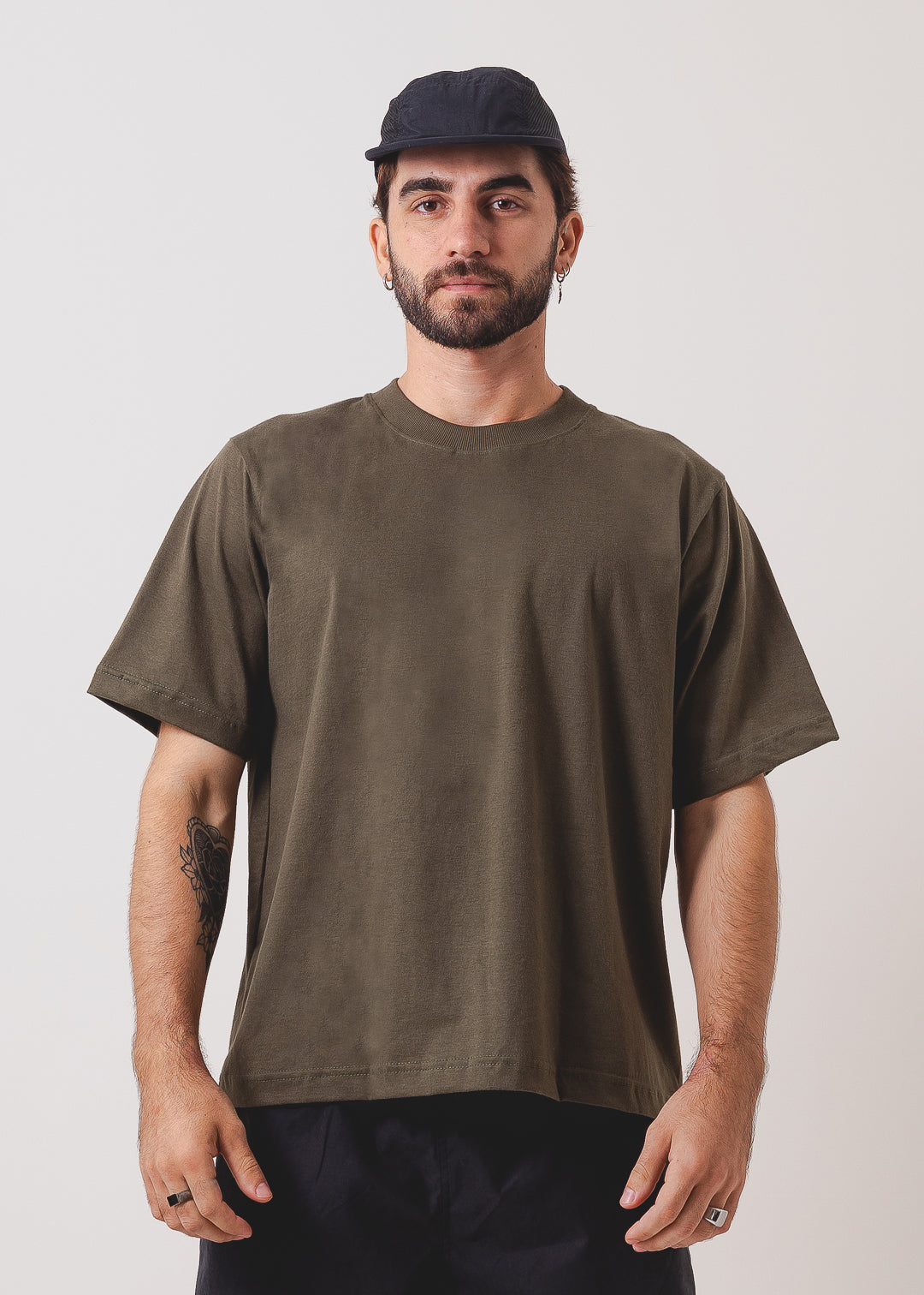 Tshirt Boxy - Verde
