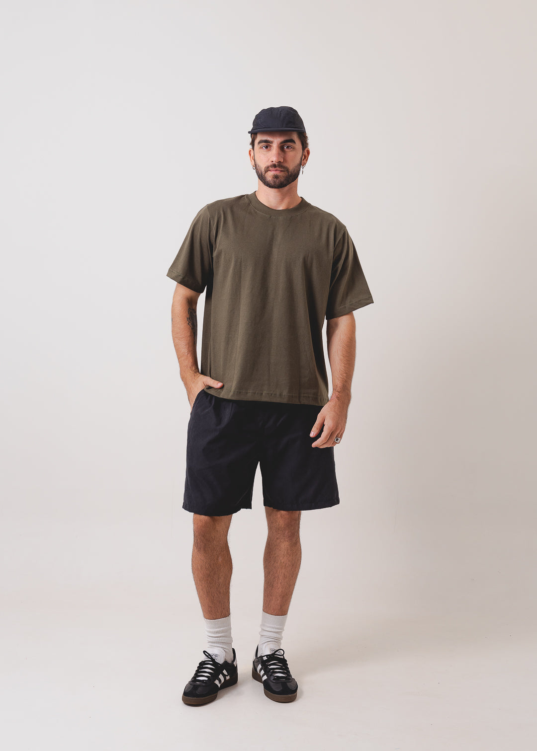 Short Peletizado - Preto