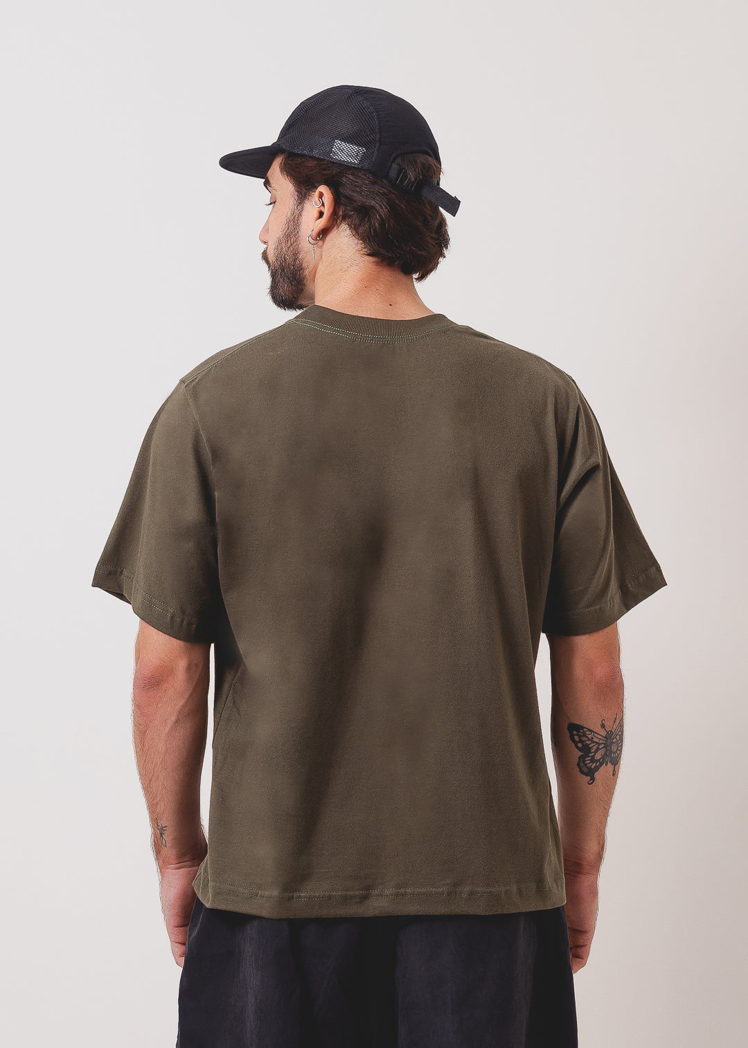 Tshirt Boxy - Verde