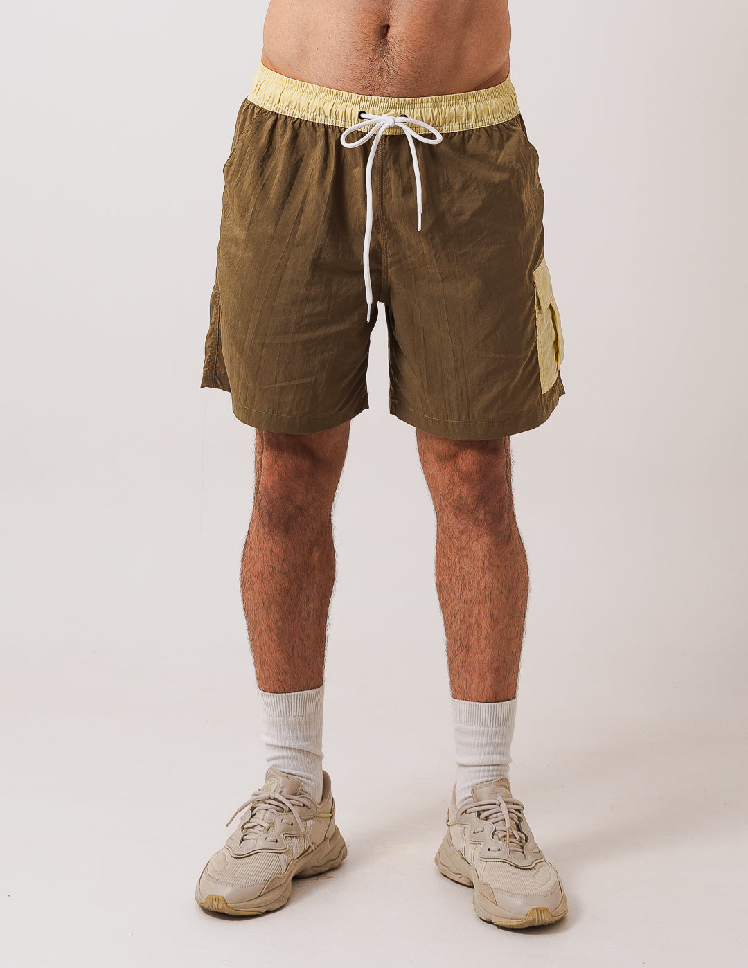 Short Cargo - Caqui com Bege