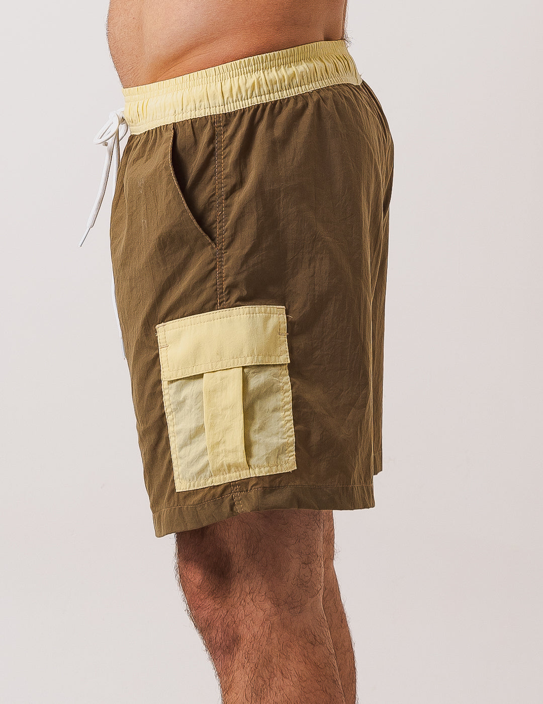 Short Cargo - Caqui com Bege