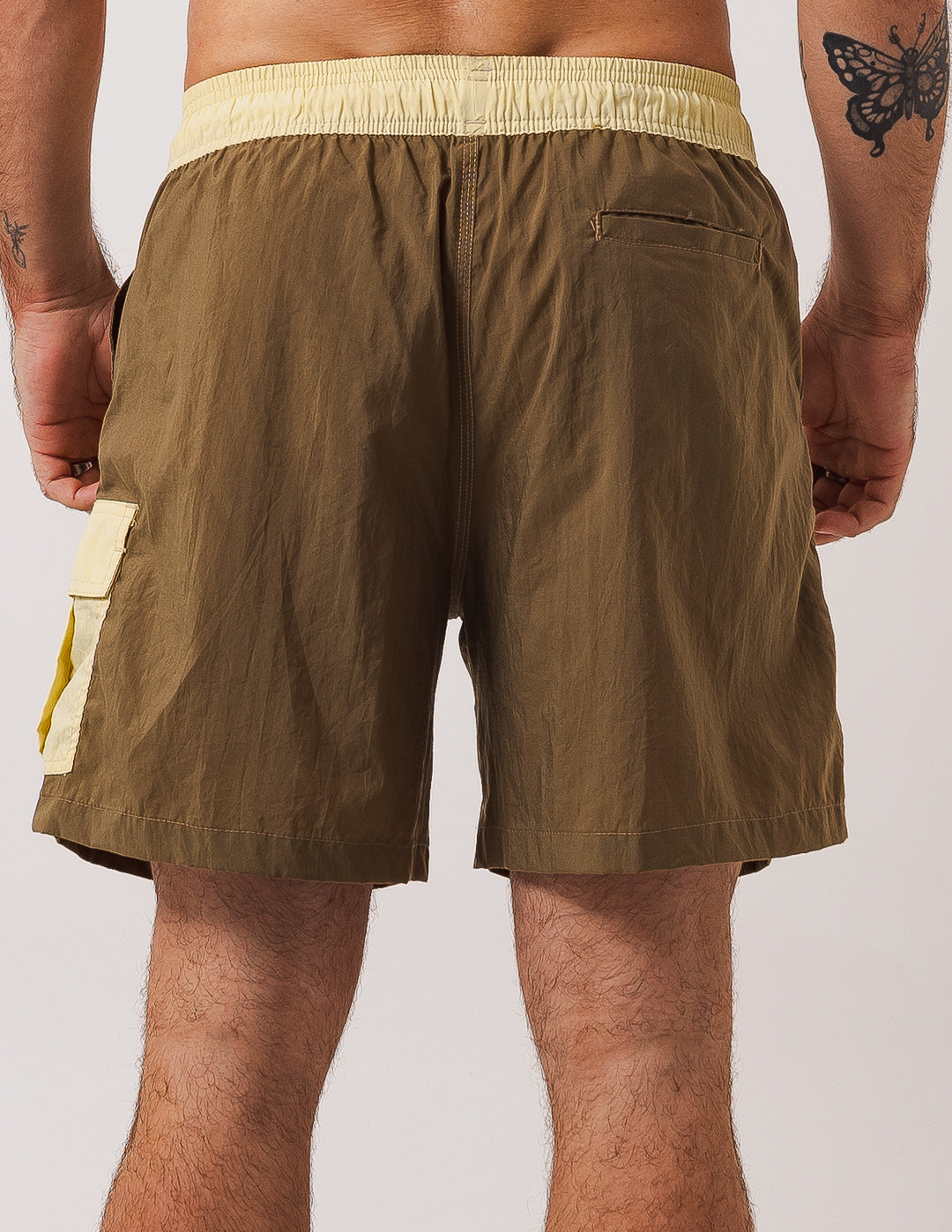 Short Cargo - Caqui com Bege