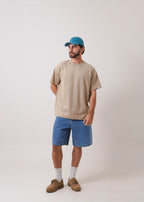 Tshirt Oversized - Bege 2132