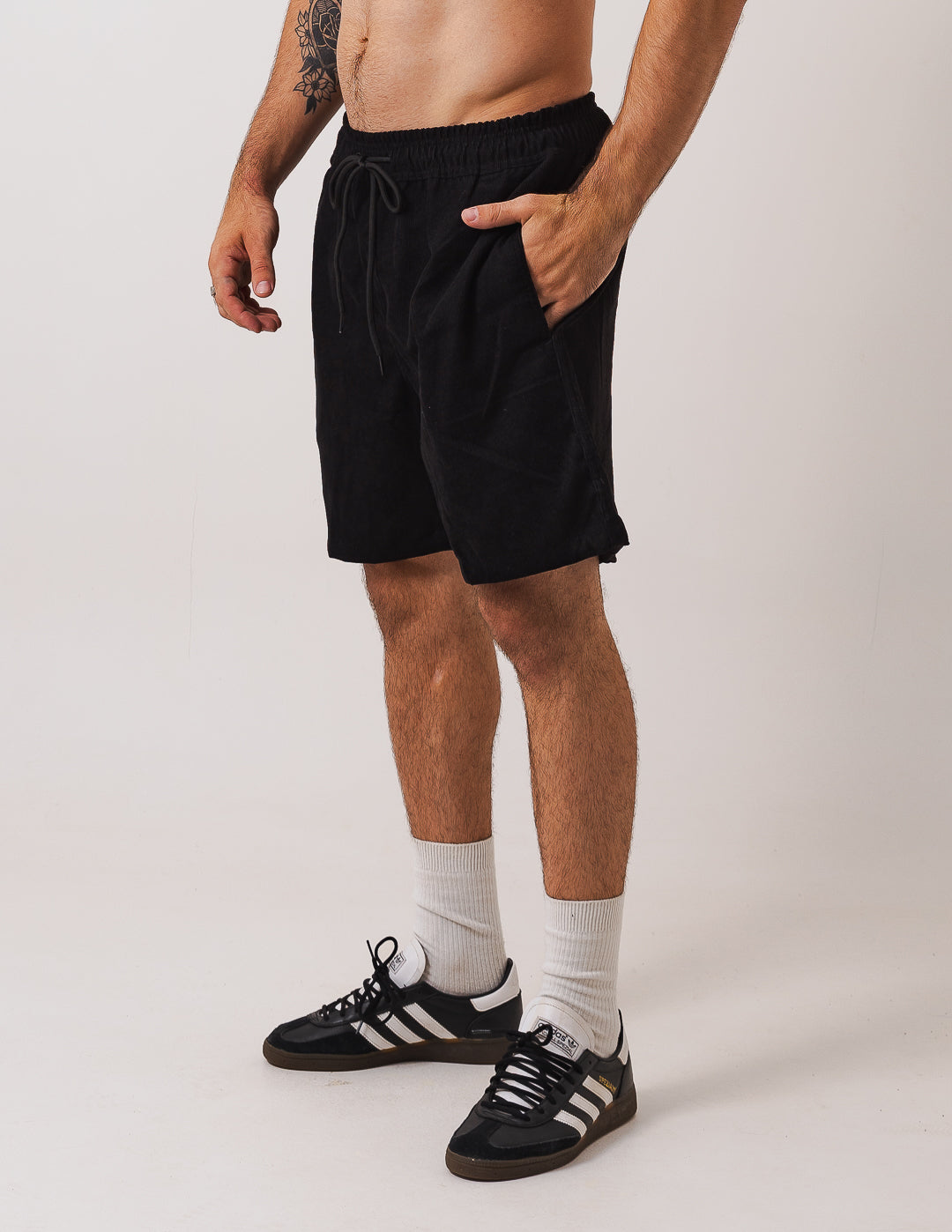 Short Cotelê - Preto