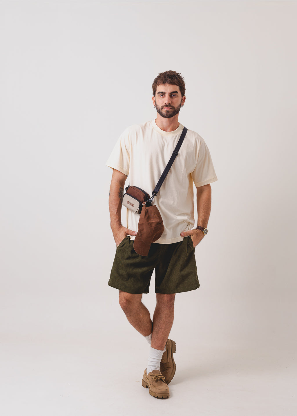 Short Cotelê - Verde