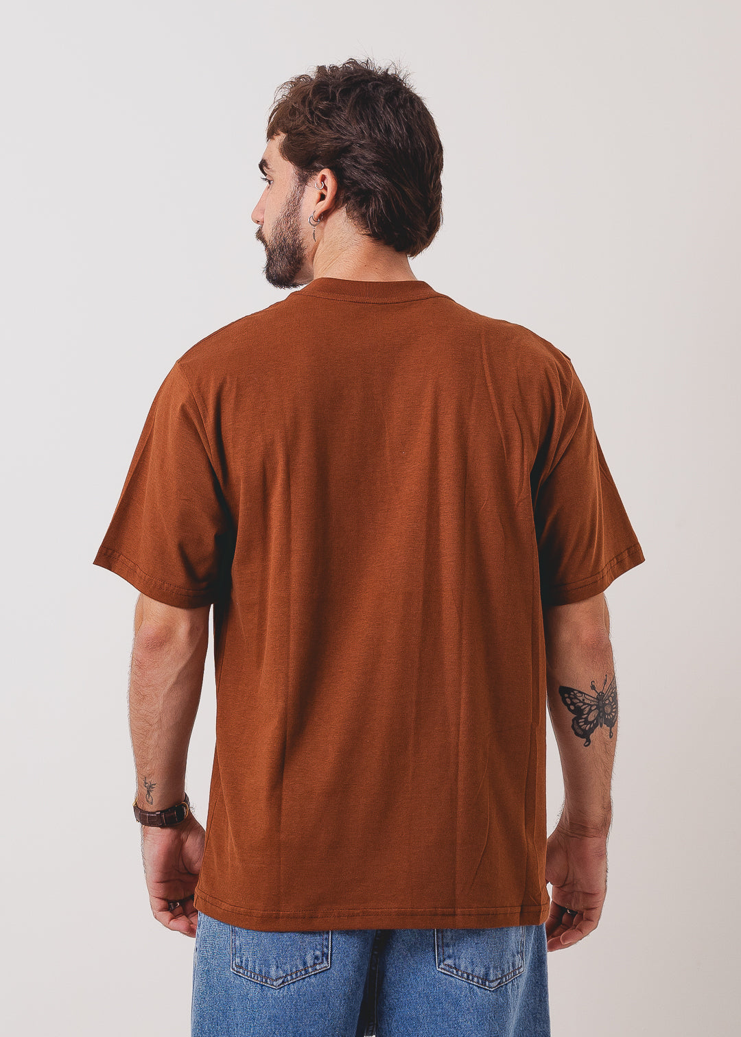 Tshirt Oversized - Marrom 2029