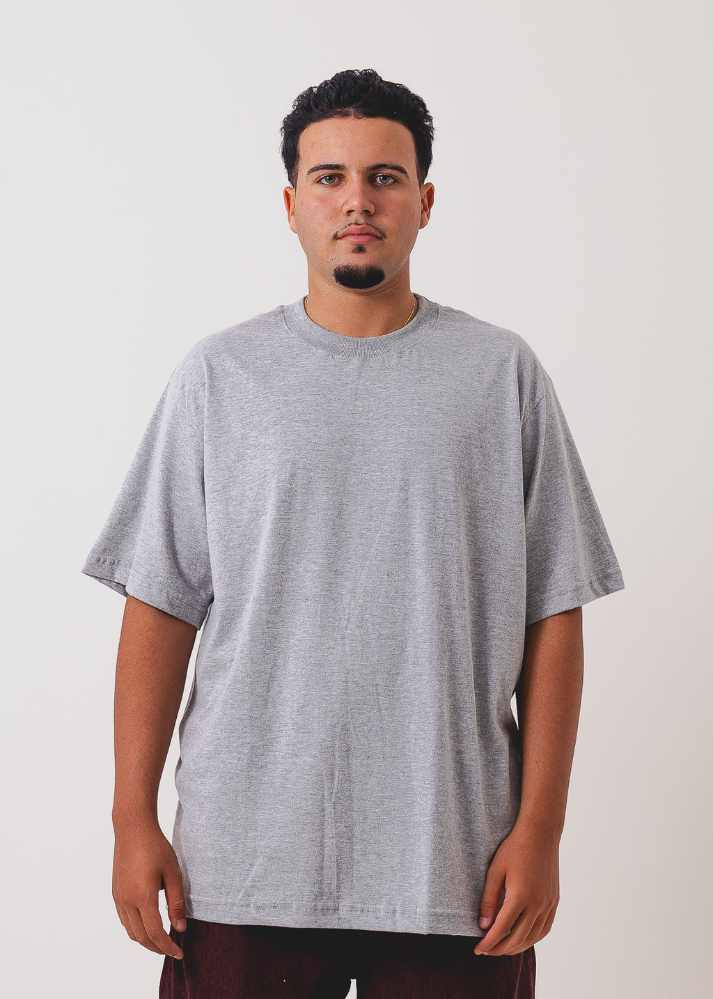 Tshirt Oversized - Cinza