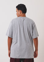 Tshirt Oversized - Cinza