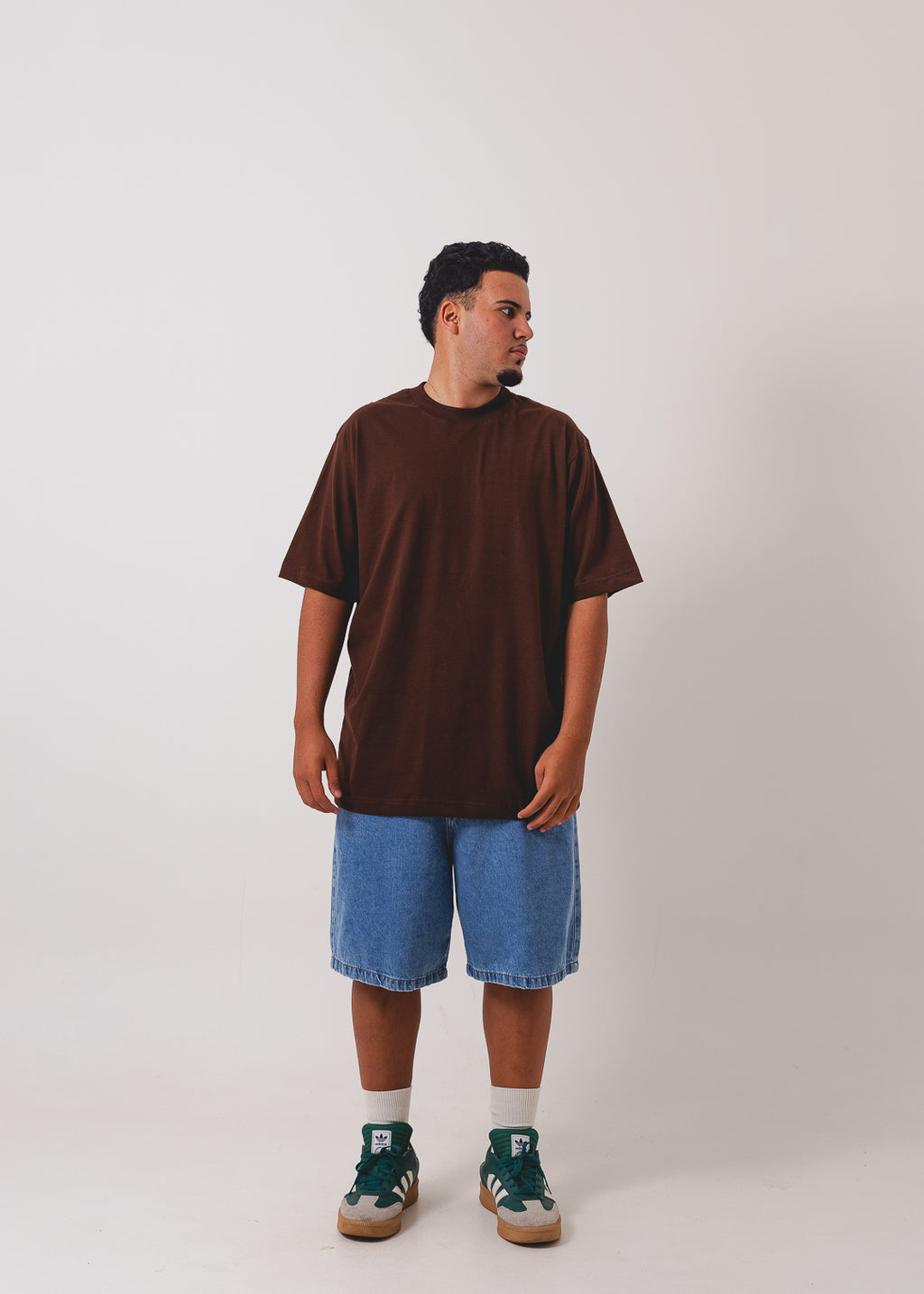 Tshirt Oversized - Marrom 2028