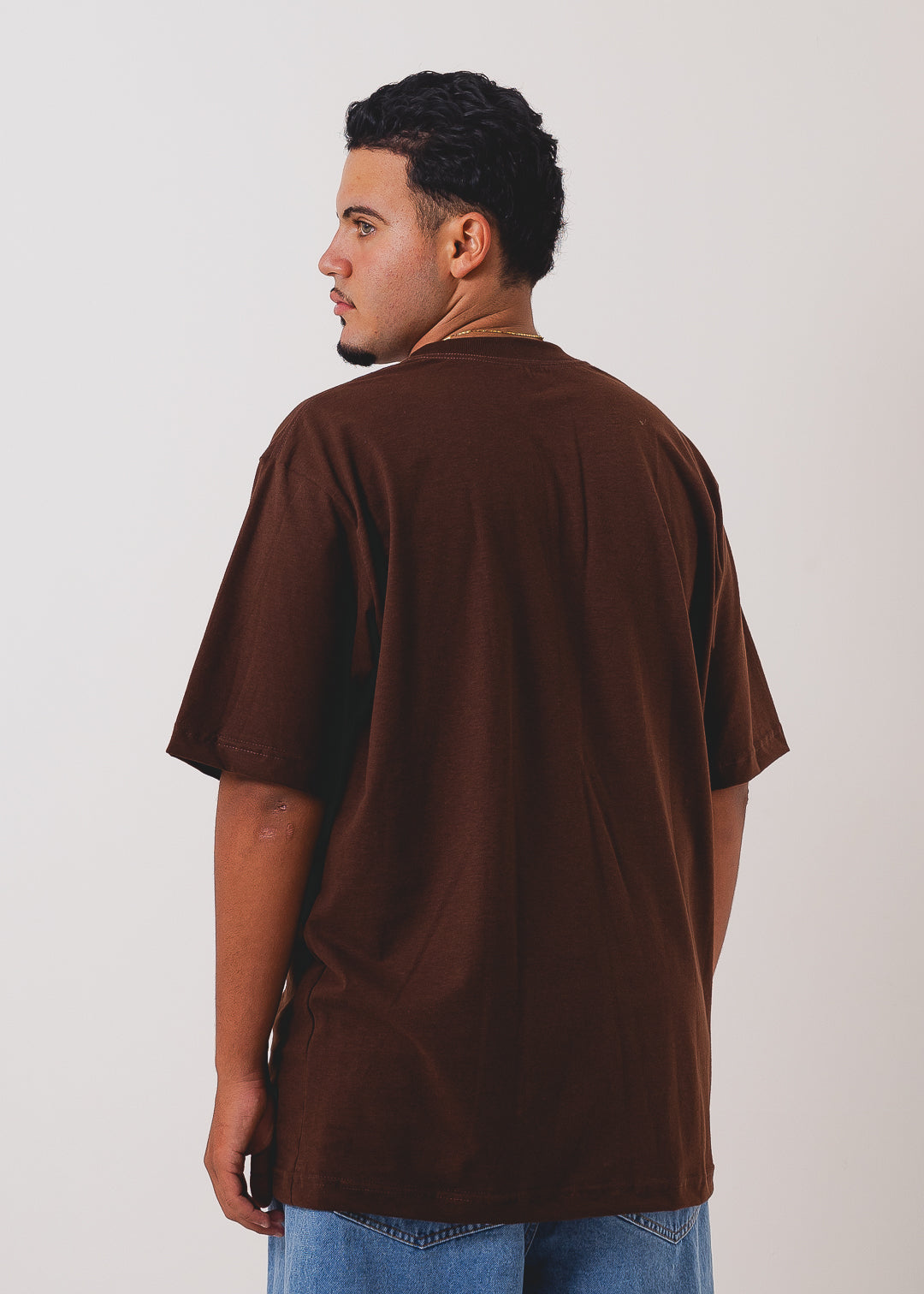 Tshirt Oversized - Marrom 2028
