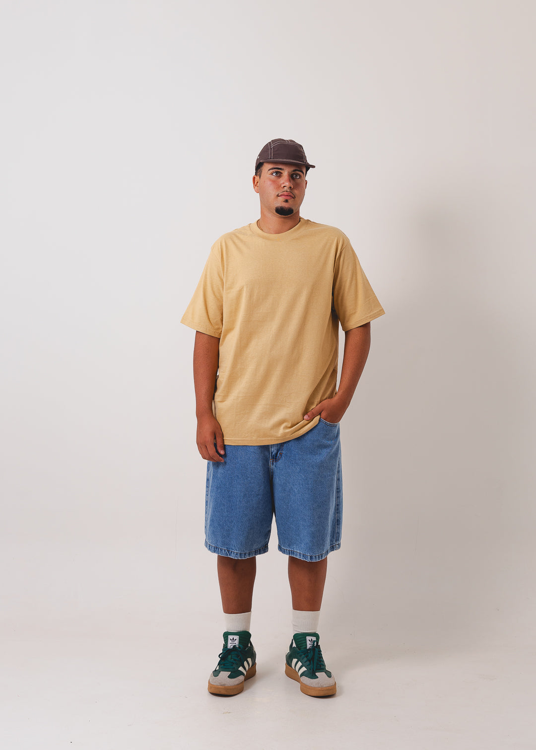 Tshirt Oversized - Bege 2131