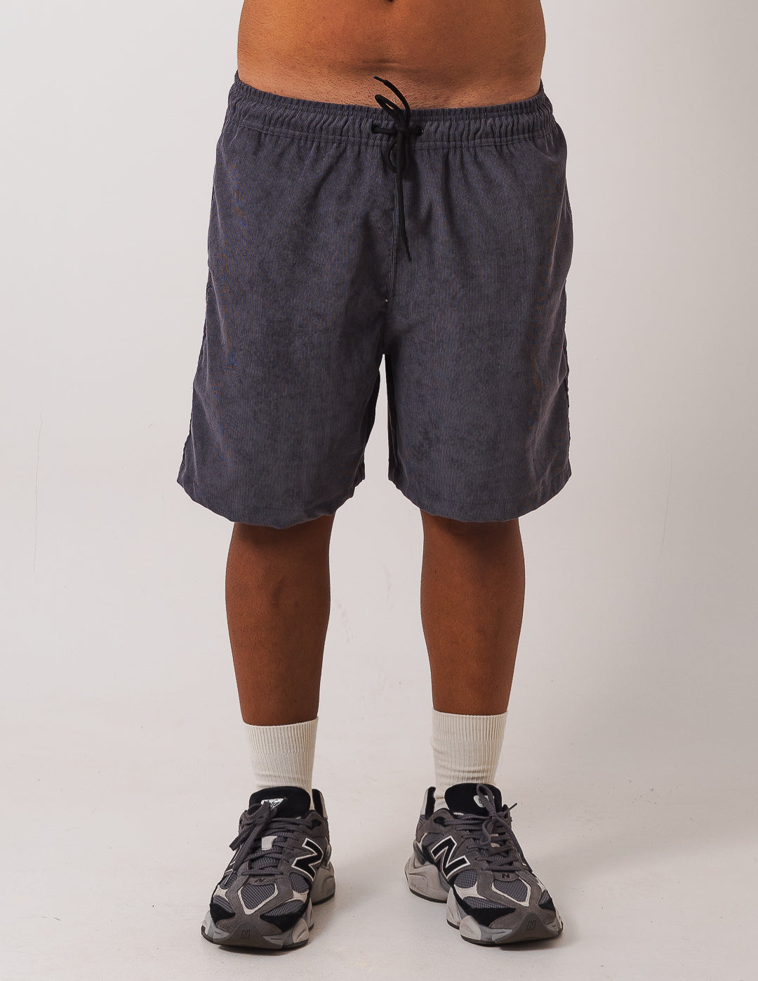 Short Cotelê - Chumbo