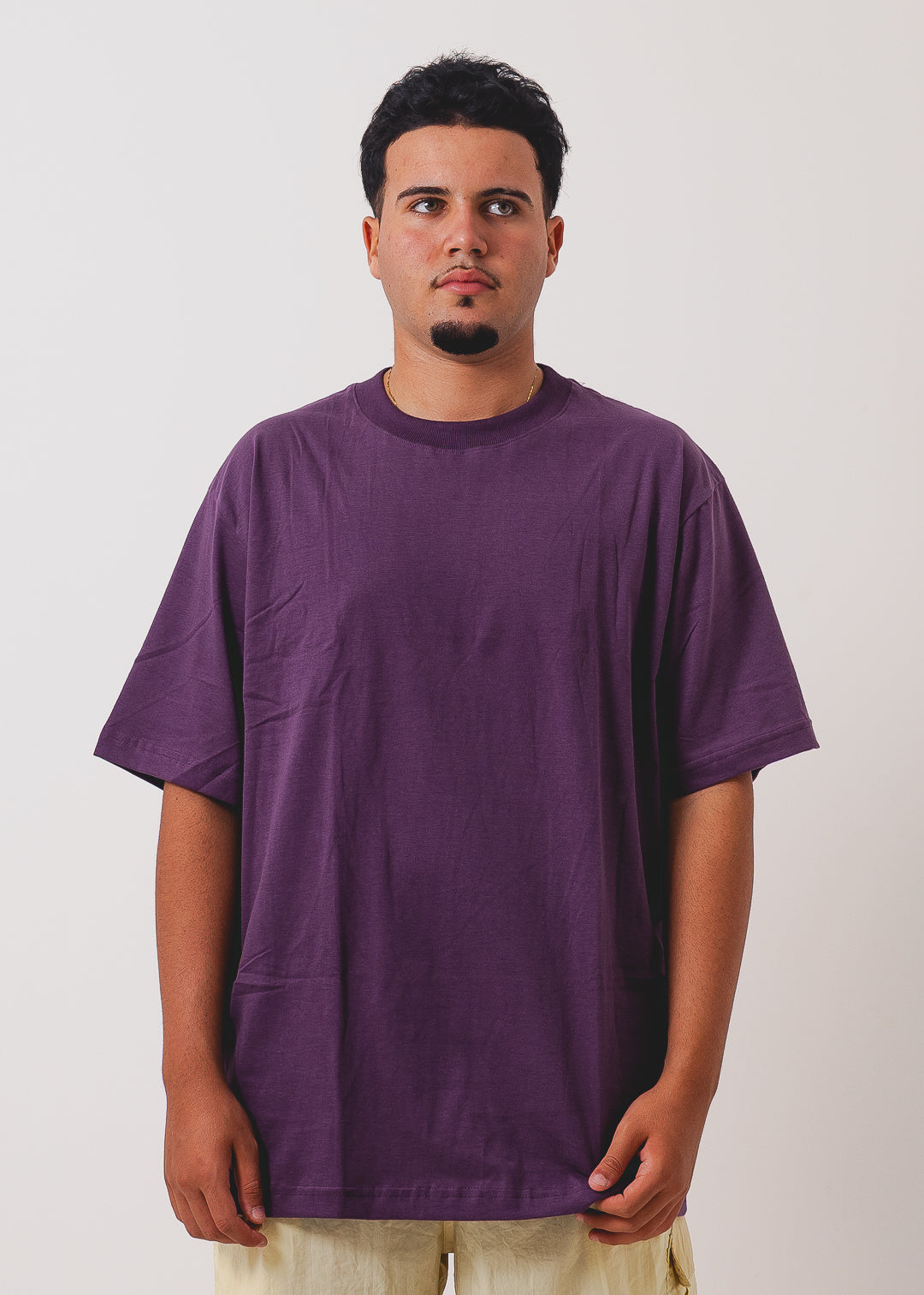 Tshirt Oversized - Roxo