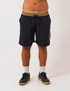 Short Cargo - Preto com Caqui