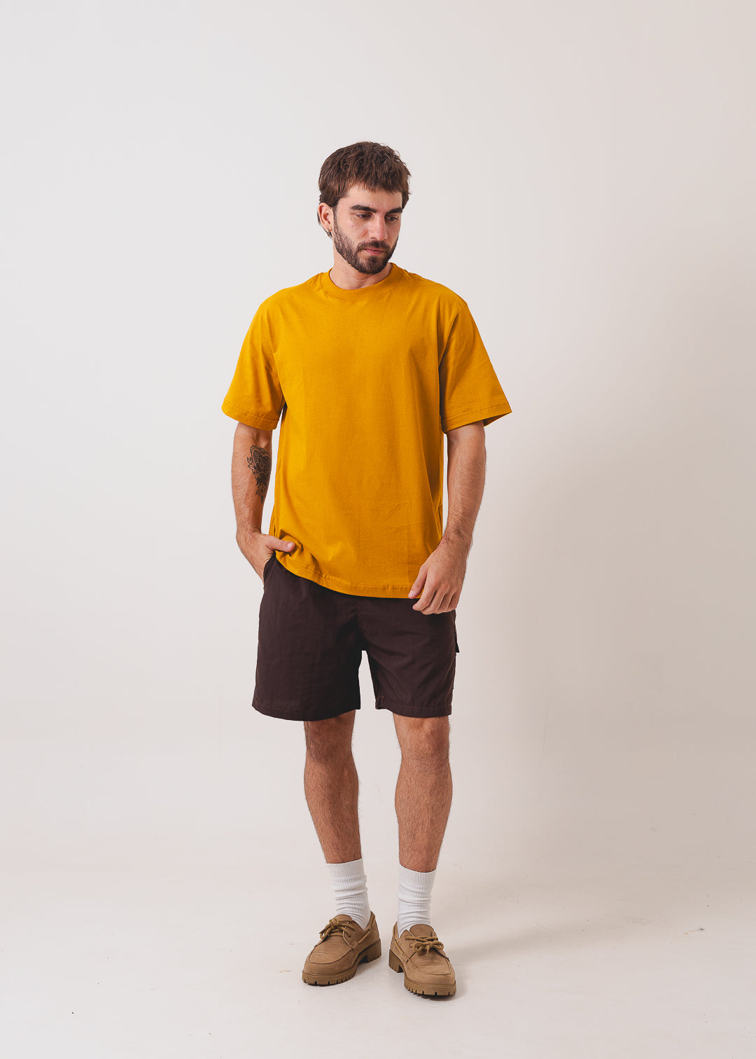 Tshirt Oversized - Amarelo