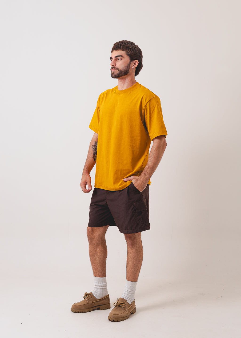 Short Cargo - Marrom