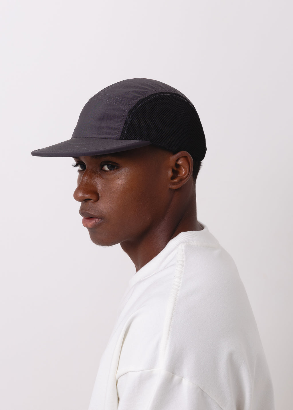Five Panel de Redinha Chumbo com Preto