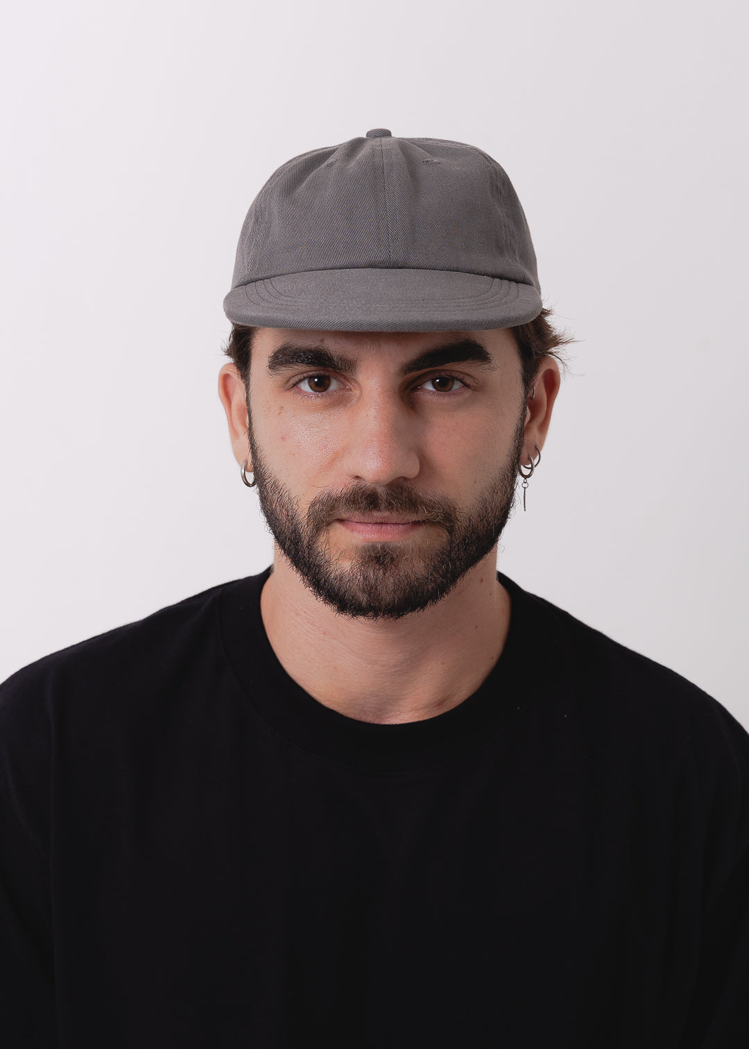 Boné Six Panel Chumbo