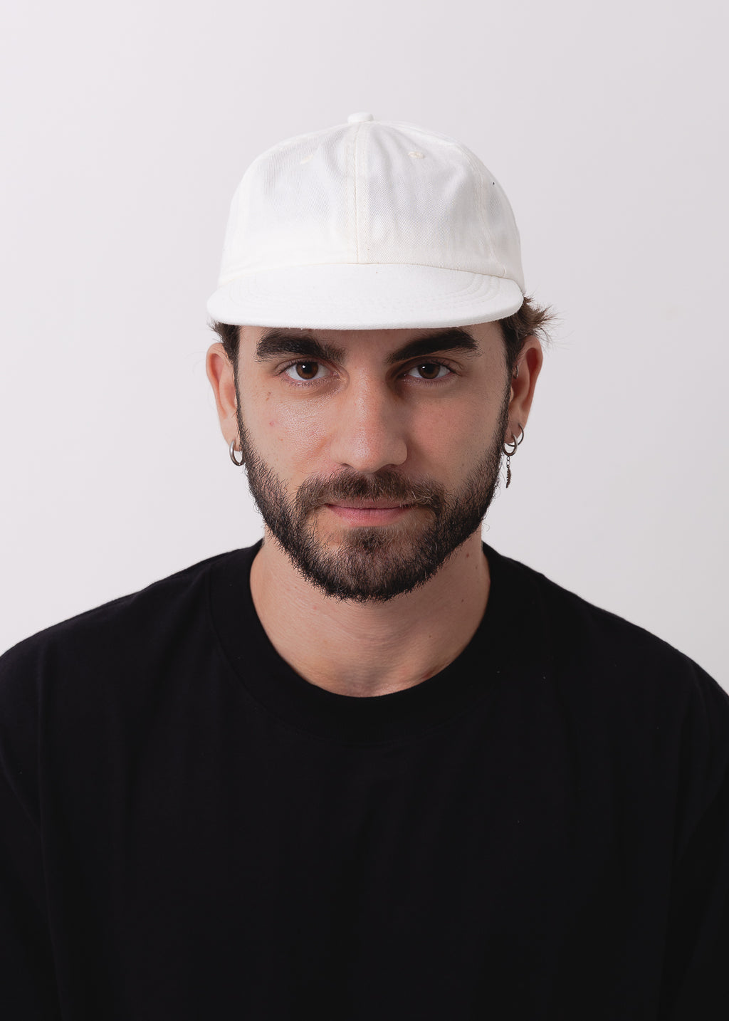 Boné Six Panel Off White