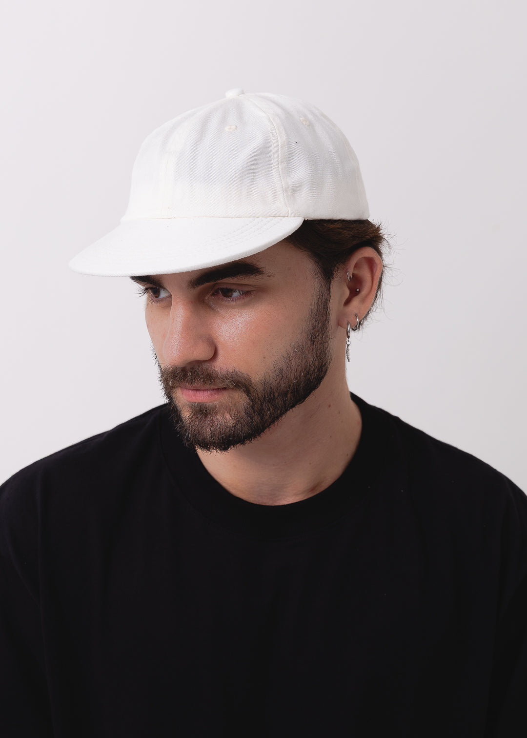 Boné Six Panel Off White