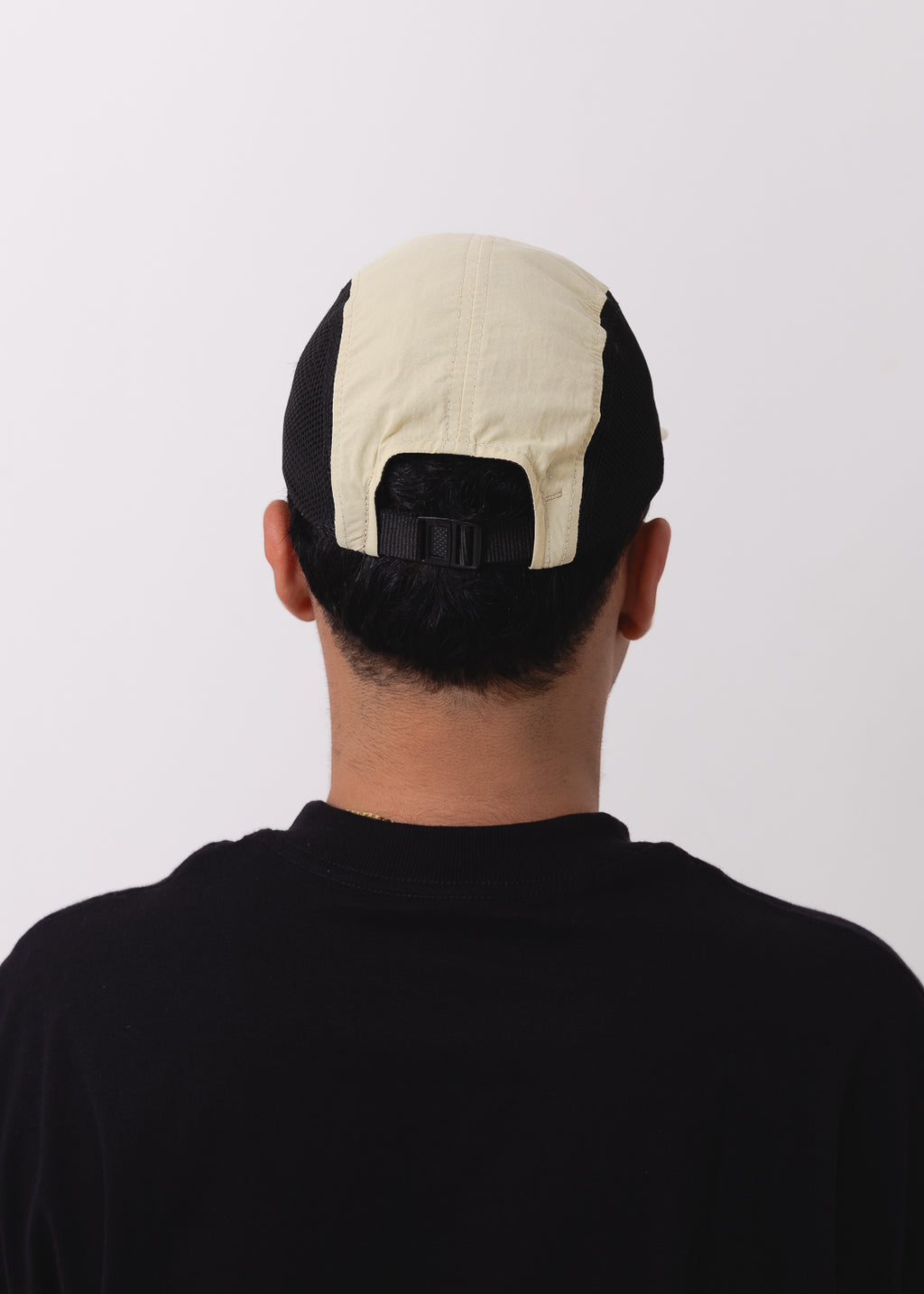 Five Panel de Redinha Bege com Preto