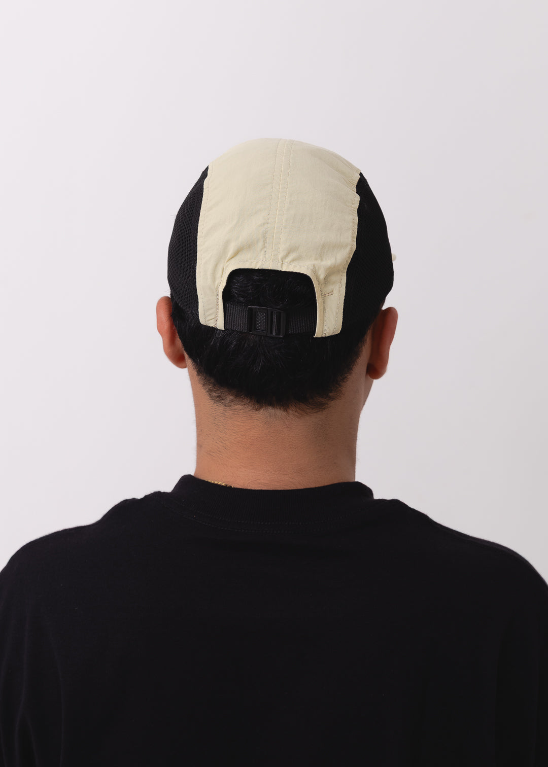 Five Panel de Redinha Bege com Preto