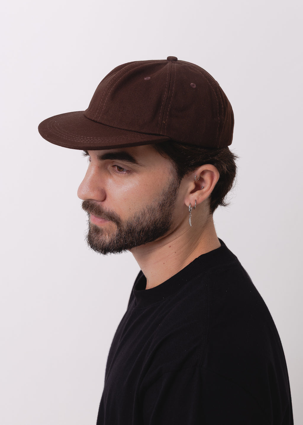 Boné Six Panel Marrom