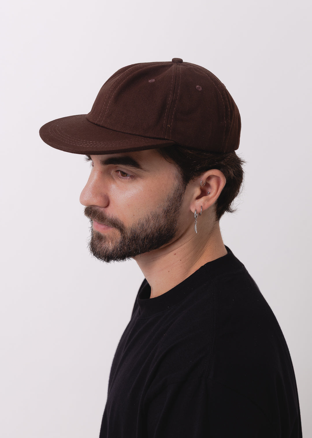 Boné Six Panel Marrom