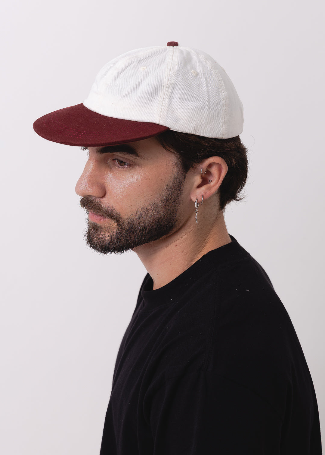 Boné Six Panel Off com Bordo